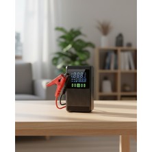 Hayat Store Şarjlı Araç Akü Takviyeli Hava Pompası Powerbank Özellikli - Lisinya