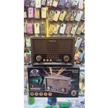 Feyza Design Güneş Enerjili Nostaljik Radyo, Doğa Dostu ve Şık Tasarım