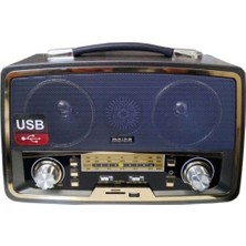 Feyza Design Şarjlı Bluetooth Radyo, Usb/sd Kart Çalışması, Taşınabilir ve Güçlü