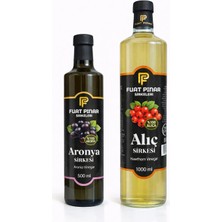 Fuat Pınar Sirkeleri Fuat Pınar Aronya Sirkesi 500 ml ve Alıç Sirkesi 1000 ml