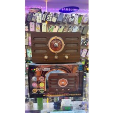 Feyza Design Vintage Radyo, Şık ve Zarif Tasarım, Yüksek Ses Kalitesi