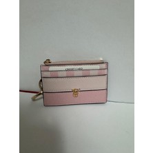 Hayat Store Kadın Fermuarlı Kartlık Pudra Yan Cüzdan
