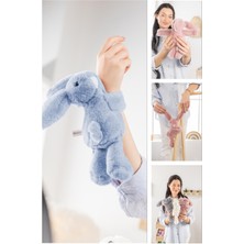 Wellgro Sarılan & Kucaklayan Tavşan Oyuncak Mavi