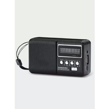 Feyza Design Mini Nostalji Cep Radyosu, Usb, Fm, Bluetooth ile Çok Fonksiyonlu Müzik Kutusu