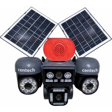 Avenir Centech 4 Kameralı 3 Motorlu Ptz 1 Sabit E Sim Solar 4g