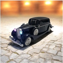 Feyza Design Şarjlı Bluetooth Fm USB Tf Aux Nostaljik Radyo Siyah RT-1960