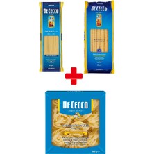 De Cecco 3'lü Paket / Bucatini - Mafaldine - Fettuccine