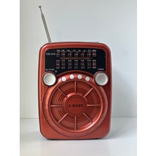 Feyza Design Vintage Tarzda Taşınabilir Radyo, Yüksek Ses Kalitesi ve Şık Tasarım