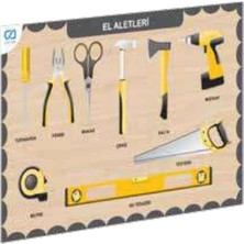 Hayat Store Ahşap El Aletleri Eğitici Set