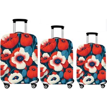 Smart Travel 3lü Set Büyük Orta Kabin Boy Valiz Bavul Koruyucu Kılıfı