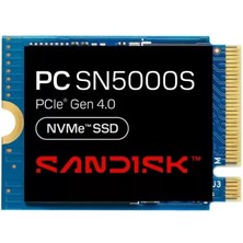 Ronanna Sandısk SN5000S 2230 512 GB M2 Nvme Gen4 6000-4200MB/S (Kutusuz) SSD Dısk