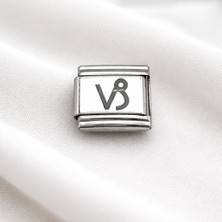 Youday Accessories Çelik Nomination Charm Oğlak Burcu | Paslanmaz Çelik Bileklik Charmı | Burç Temalı Şık Takı