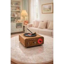 Feyza Design Nostaljik 3 Bant Radyo ve Müzik Çalar, Bluetooth, 1500MAH Batarya