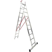 Daimer 2x3 (6 Mt) A Tipi Sürgülü Alüminyum Merdiven