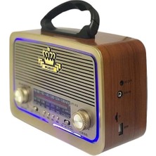 Feyza Design Harvox Nostaljik Radyo ve Bluetooth Mp3 Çalar Müzik Kutusu
