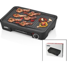 Go İthalat Elektrikli Izgara Ayarlanabilir Termostat Yapışmaz Kolay Temizlenir 2200W SBG-7120 (5517)