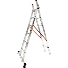 Daimer 2x2 (4 Mt) A Tipi Sürgülü Alüminyum Merdiven