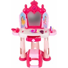 isiltikidsmoda Pretty Pinky Işıklı ve Sesli Makyaj Masası Oyun Seti