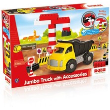 isiltikidsmoda 6045 Dolu, Jumbo Kamyon Trafik Seti ve Bloklar
