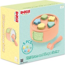 isiltikidsmoda 5194 Oyuncak 2si 1 Arada Davul ve Bultak