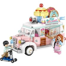 isiltikidsmoda LZ1738 Loz  Çörek Arabası  Block Oyuncak 583 Parça