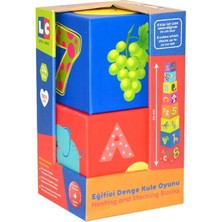 isiltikidsmoda 30628  - Eğitici Denge Kule Oyunu +24 Ay