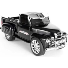 Feyza Design Şarjlı Nostaljik Çalar Kamyon Bluetooth Fm Radyo Mp3 Siyah