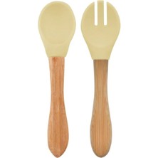 isiltikidsmoda Mama Kaşığı ve Çatal Seti Mellow Yellow