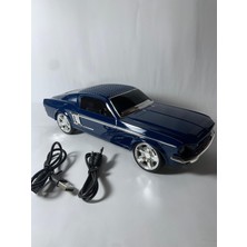 Feyza Design Nostaljik Araba Temalı Retro Radyo 1951 Model Mustang Tasarımı