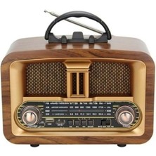 Feyza Design Nostalji Fm Radyo, Bluetooth, Usb, Tf ve Aux Girişleri ile Şık ve Fonksiyonel