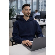 Luxic Core Oversize Erkek Kapüşonlu Sweatshirt | Geniş Kalıp, Rahat Kesim, Günlük ve Şık Kullanım