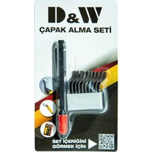 D&w DWZ3801050 Çapak Alma Seti (Plastik Tutuculu)