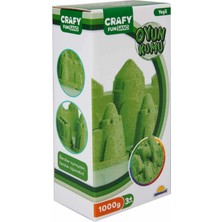 isiltikidsmoda Fun Dough Kinetik Kum 1000 G Yeşil