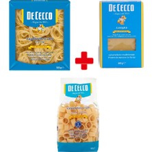 De Cecco 3'lü Paket - De Cecco Tagliatelle - De Cecco Lazanya - De Cecco Calamarata