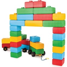 isiltikidsmoda 03251 Tuğla Blok ve Araba Seti S172117281