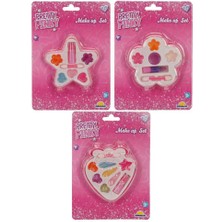isiltikidsmoda S00002594 Güzellik Set Makyaj Yıldız Çiçk Kalp 3A.