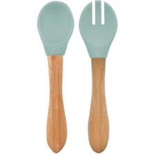 isiltikidsmoda Mama Kaşığı ve Çatal Seti River Green