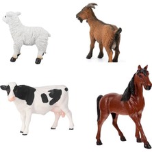 isiltikidsmoda Bma-14 Pvc Pakette Dörtlü Çiftlik Hayvanları