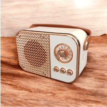 Feyza Design Mini Kablosuz Bluetooth Hoparlör, Sd Kart ve USB Girişli, Ses Bombası Tasarımı