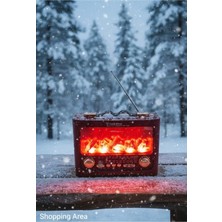 Feyza Design Hd Radyo Bluetooth USB Mp3 Fm 4 Bant Müzik Çalar