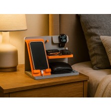 3D Snaxx Masaüstü Çok Amaçlı Telefon ve Aksesuar Standı | Modern Komodin Düzenleyici