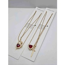 Kudretli Takılar Çift Kolyesi