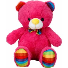 isiltikidsmoda S00002962 Eluş Ayı Renkli Kurdelalı 30CM.6R. -Sun