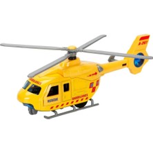 isiltikidsmoda Sesli ve Işıklı Çek Bırak Die Cast Helikopter