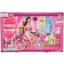 isiltikidsmoda 255 Efe, Alisa ve Bisikleti Oyun Seti / +3 Yaş