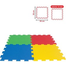 isiltikidsmoda 05-343 50X50 10MM Eva Dış Zemin Karosu