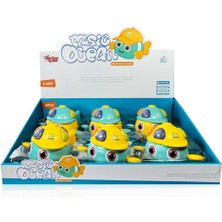 isiltikidsmoda JLG-855-99A Işıklı ve Müzikli Balık Bebek -Vrd