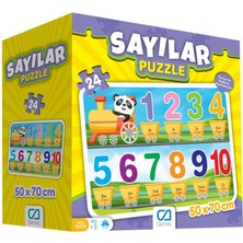 isiltikidsmoda Games Sayılar Yer Puzzle 50X70CM 24 Parça 5134