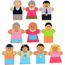 isiltikidsmoda AND-5001  Insanlar Kukla Seti 10 Lu