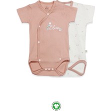 isiltikidsmoda 2'li Yarım Kol Badi 17119 Ekru Gül Kurusu